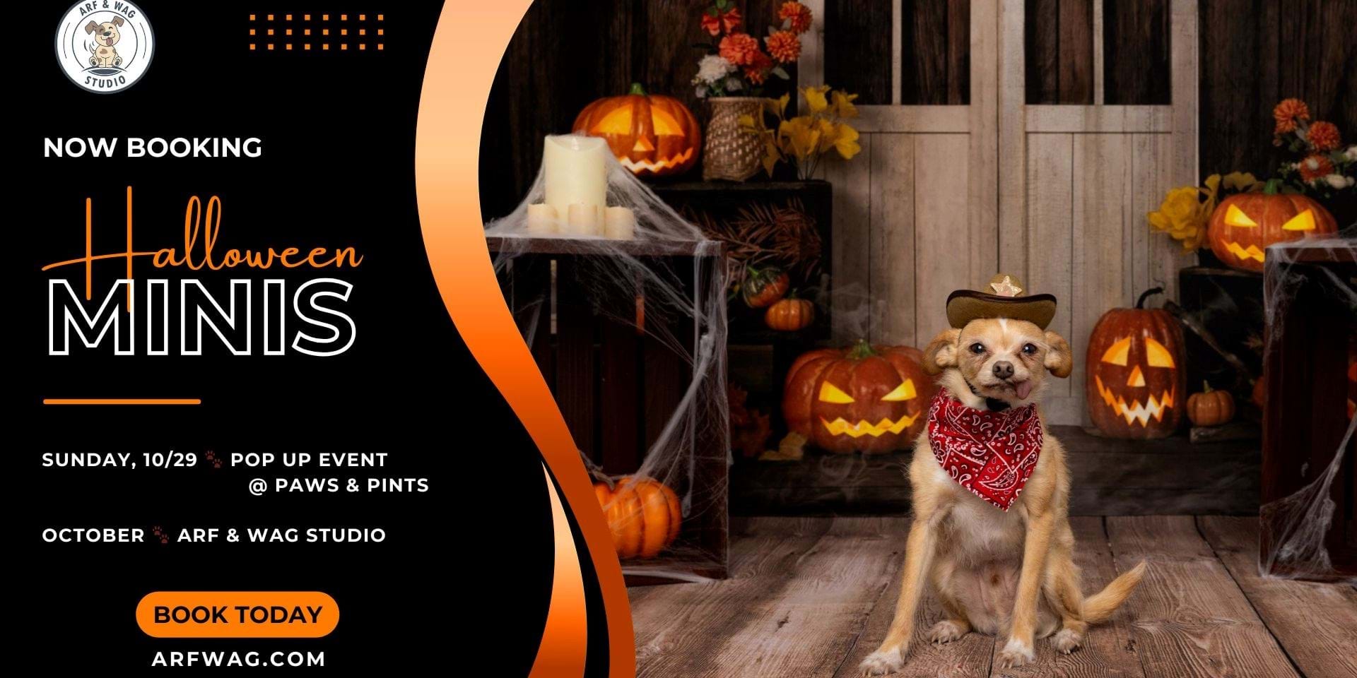 Halloween Minis Pop Up @ Paws & Pints